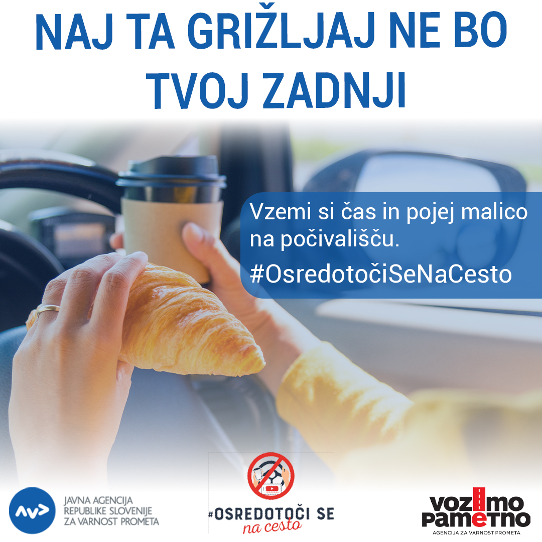 AVP Preventivna akcija: Osredotoči se na cesto