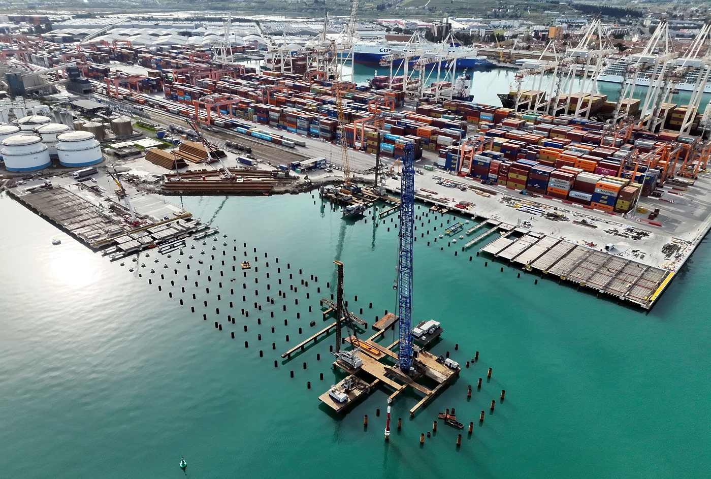 Luka Koper - Podaljšanje severnega dela kontejnerske obale