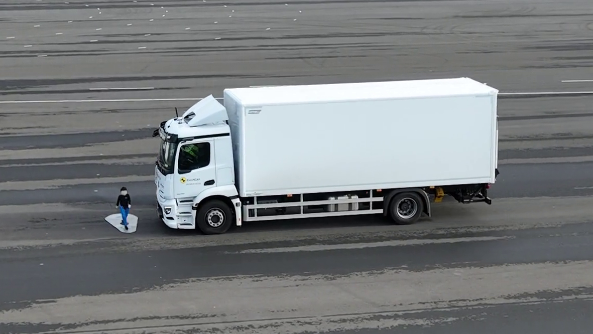 Euro NCAP test tovornjakov 2026